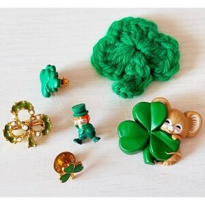 St Patrick's Day Pin Bundle. Total Of 5. Two Are Hallmark.